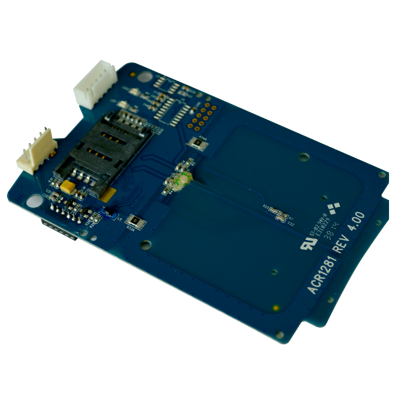 Считыватель бесконтактных карт ACM1281U-C7 с интерфейсом USB и SAM-слотом.